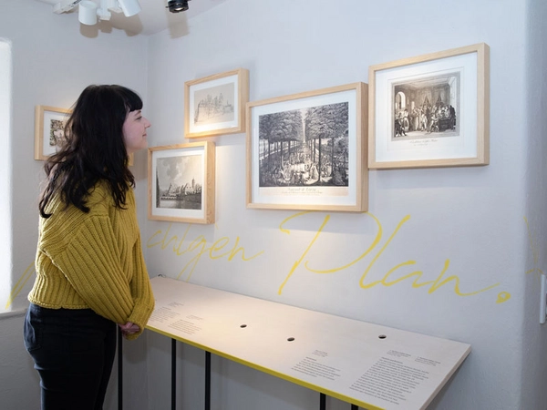 Schillerhaus: Götterfunken Ausstellungsimpression, Foto: Kai Bergmann