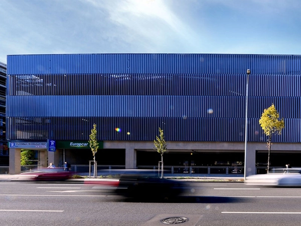 BusTerminal Parkhaus Leipzig, Foto: Heico Halwas