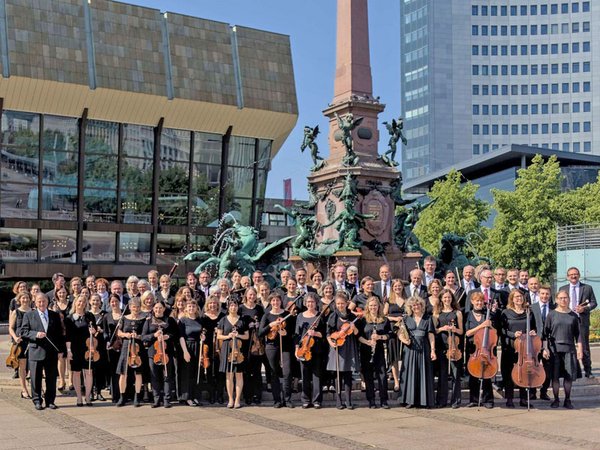 Leipziger Lehrerorchesters (LLO): Vor dem Konzert am 18.06.2023, Foto: Kenny Wat