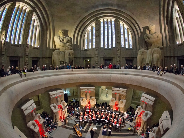 Chorkonzert im Völkerschlachtdenkmal, Foto: Stefan Hoyer, Punctum