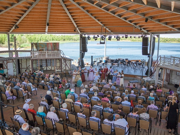 Biedermeierstrand am Ufer des Schladitzer Sees, Foto: Haynaer Strandverein e.V.