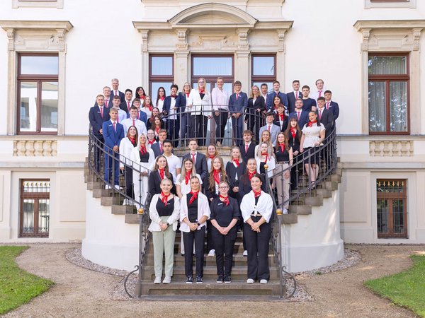 Ausbildungsstart 2024: Gruppenfoto, Foto: Sparkasse Leipzig