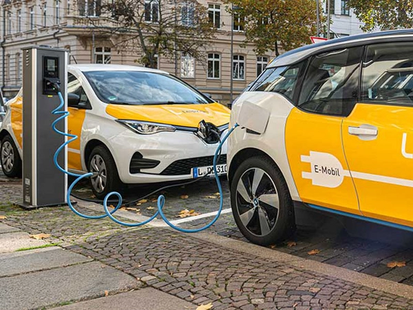 E-Mobilität in Leipzig: Ladesäule der Stadtwerke, Foto: Leipziger Gruppe