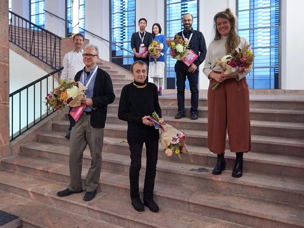 Preisträger Grassimesse 2020: Martin Wilmes, Cornelius Reer, Ulla Kaufmann, Atelier Soobo, Christoph Straube, Verena Zimmermann, Foto: Esther Hoyer