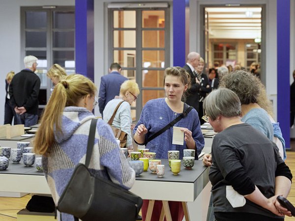 Grassimesse 2022: In der Pfeilerhalle, Foto: Alexander Schmidt / Punctum