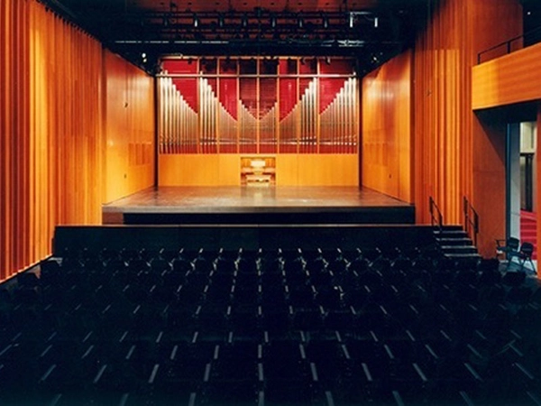 Großer Saal der HMT mit Eule Orgel, Foto: Bertram Kober, PUNCTUM