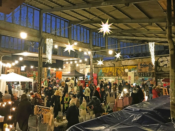 Weihnachtsmarkt auf der Feinkost, Foto: Kunst- und Gewerbegenossenschaft Feinkost eG