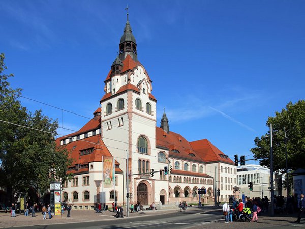 Kongresshalle am Zoo Leipzig - Außenansicht, Foto: Urheber: LTM / Andreas Schmidt