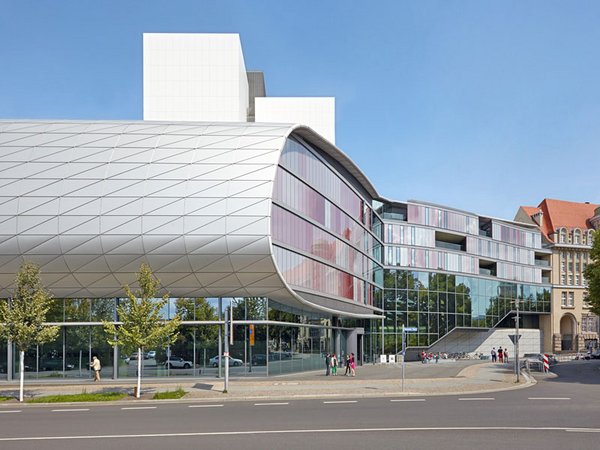 Deutsche Nationalbibliothek Leipzig: Deutsches Buch- und Schriftmuseum, Foto: PUNCTUM / Alexander Schmidt