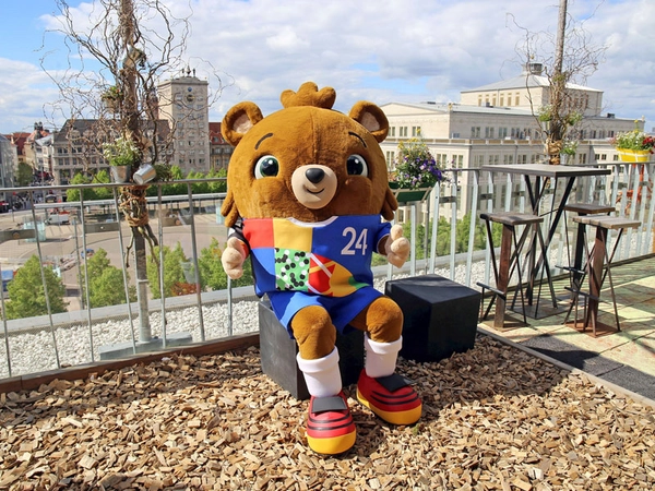 UEFA EURO 2024 - Maskottchen Albärt, Foto: Andreas Schmidt