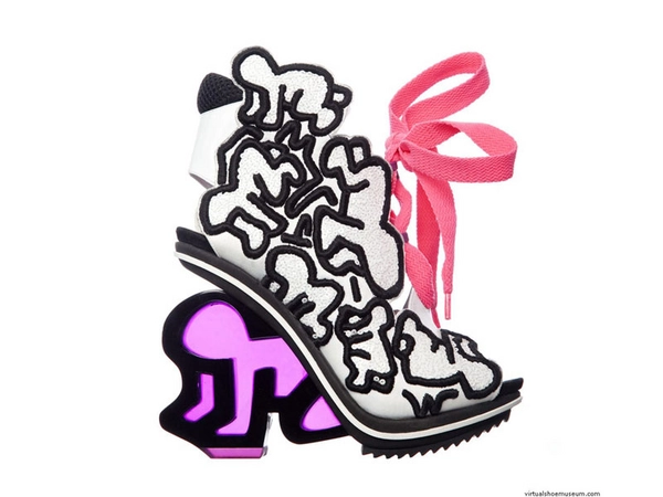 Nicholas Kirkwood x Keith_Haring Radiant Baby, Foto: virtuelshoemuseum.com