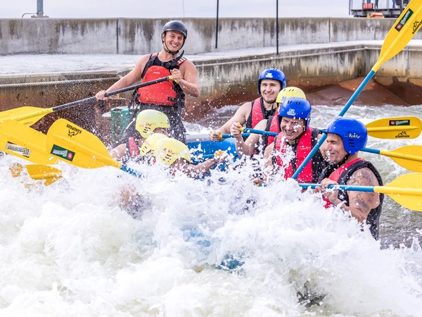 Rafting, Foto: Kanupark Markkleeberg