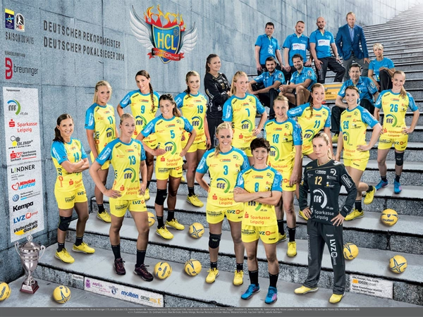 Handball-Club Leipzig (HCL) Team 2014/2015