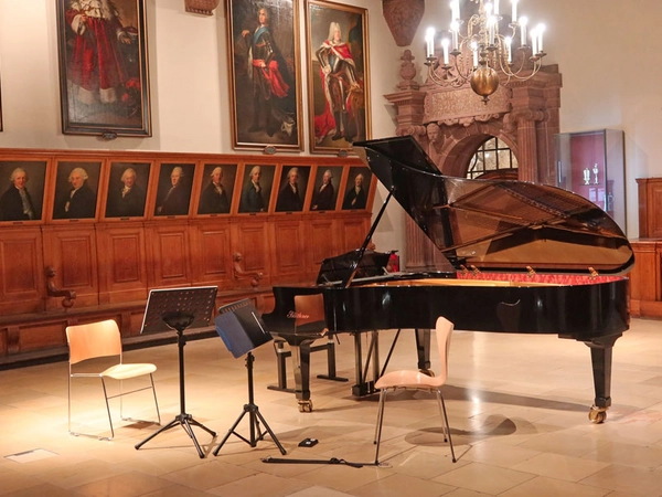 Flügel im Festsaal des Alten Rathauses, Foto: Stadtgeschichtliches Museum Leipzig