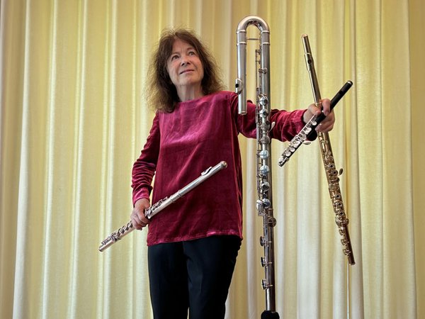 Flötenprofessorin Irmela Boßler, Foto: privat