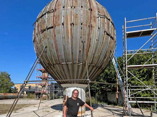 Firetube verwandelt Leipziger Wasserturm in kulturellen „GlobeSpace“, Foto: firetube GmbH