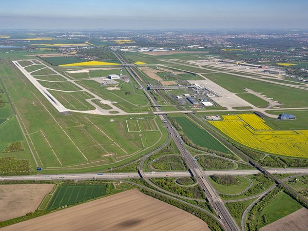 Flughafen Leipzig/Halle, Foto: Uwe Schoßig