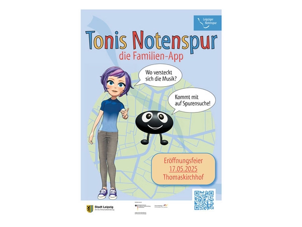 Tonis Notenspur - die Familien-App, Design: Katharina Tewes