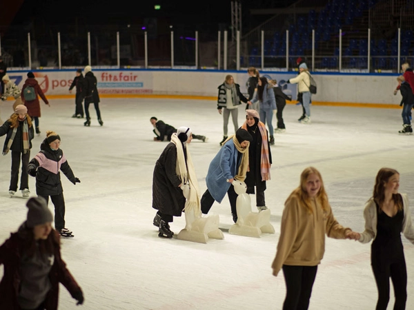 Der anona ICEDOME lädt zum Eislaufspaß ein, Foto: ringophotoz