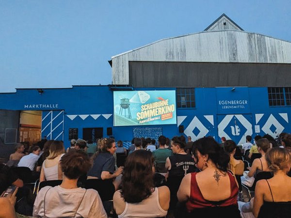 Schaubühne Sommerkino an der Plagwitzer Markthalle, Foto: Martin Schröder-Zabel