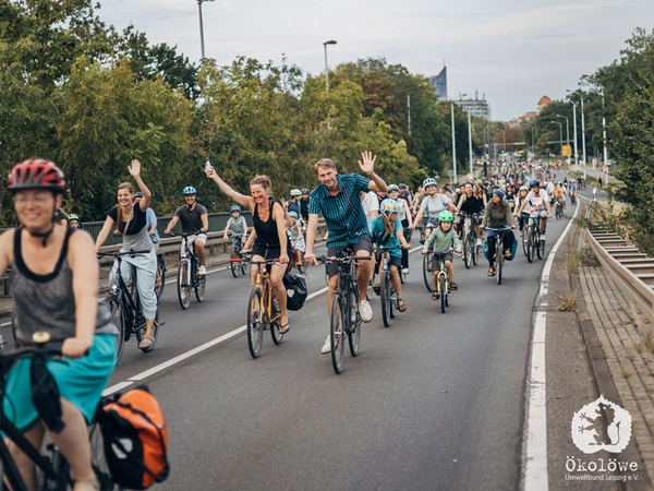 Leipziger Radnacht 2024, Foto: Ökolöwe e. V.