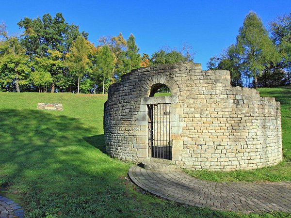 Ruine der Wiprechtsburg Groitzsch, Foto: Christian Hüller