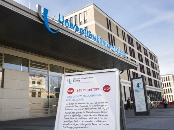 Am UKL gelten weiterhin Einschränkungen für Besucher stationärer Patienten. Foto: Stefan Straube / UKL