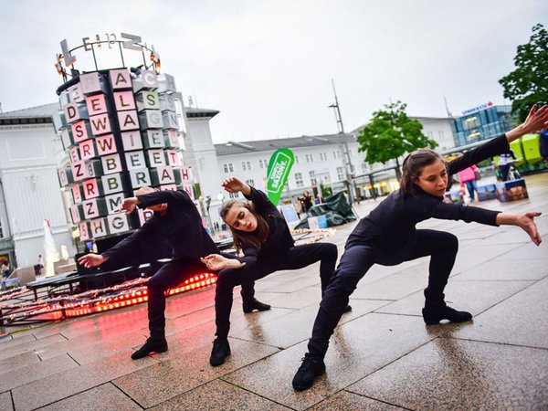 Mitglieder des Leipziger Balletts eröffneten den Auftritt der Musikstadt Leipzig in Salzburg, Foto: DZT Janos Bakula