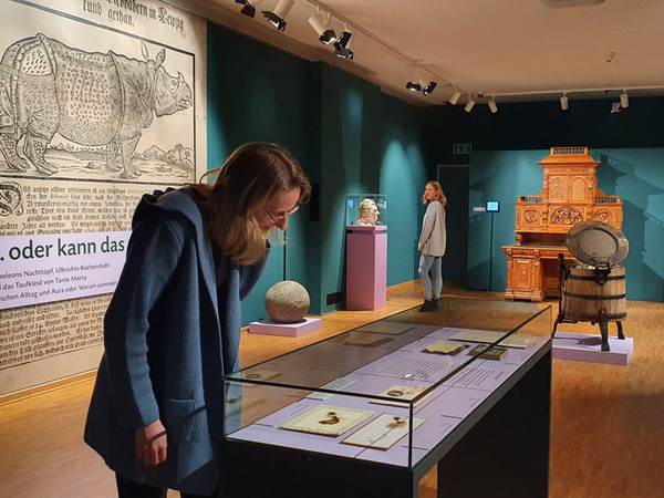 Blick in die Studioausstellung, Foto: Stadtgeschichtliches Museum