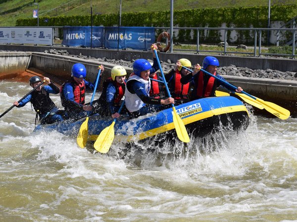 MITGAS Schüler-Rafting, Foto: Kanupark Markkleeberg