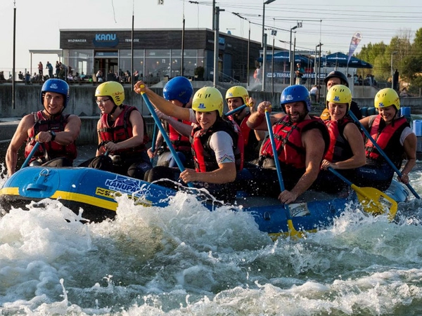 Wildwasser-Rafting, Foto: Kanupark Markkleeberg