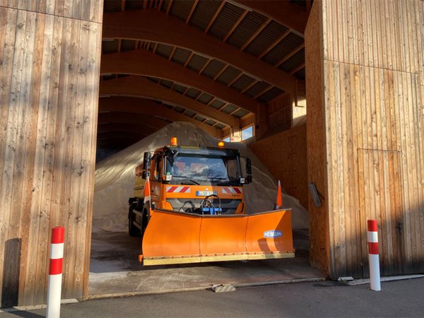 Winterdienstfahrzeug, Foto: Stadtreinigung Leipzig