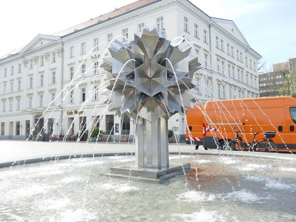 Pusteblume am Richard-Wagner-Platz, Foto: Stadtreinigung Leipzig