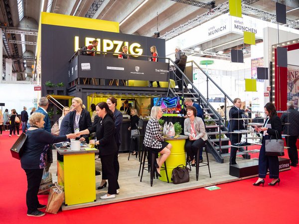 Leipzig-Stand auf der IMEX 2019, Foto: Foto Svenja Sauer