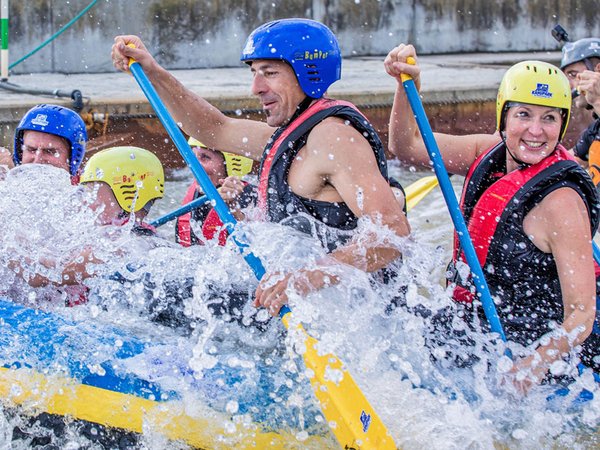 Wildwasser-Rafting, Foto: Kanupark Markkleeberg