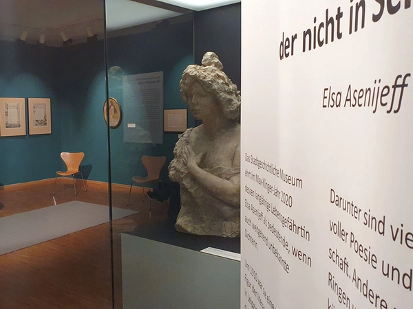 Einblick in die Studioausstellung im Haus Böttchergäßchen, Foto: Katja Etzold