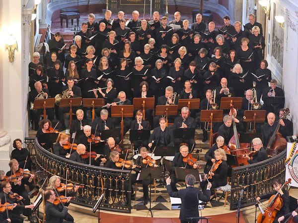 BachChor an der Nikolaikirche, Foto: Gert Mothes