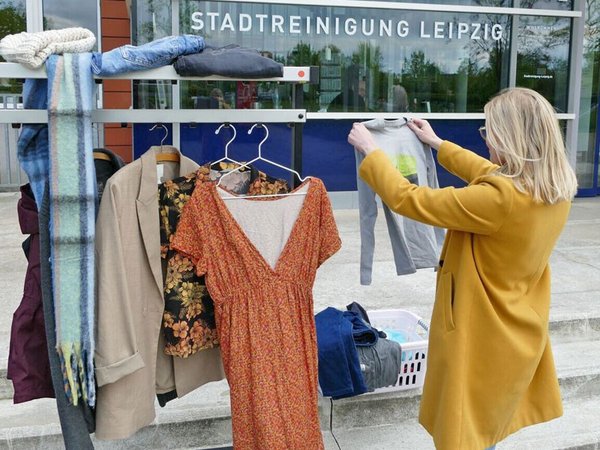 Kleidertauschmarkt, Foto: Stadtreinigung Leipzig