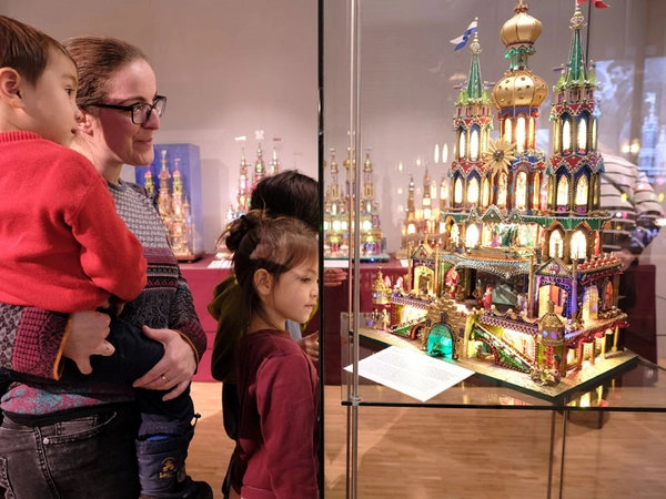 Studioausstellung im Stadtgeschichtlichen Museum: Krakauer Krippen zu Besuch in Leipzig, Foto: Mahmoud Dabdoub