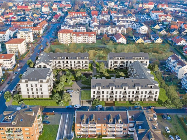 Visualisierung: Mühlen-Quartier im Leipziger Norden, Foto: QUARTERBACK Immobilien AG