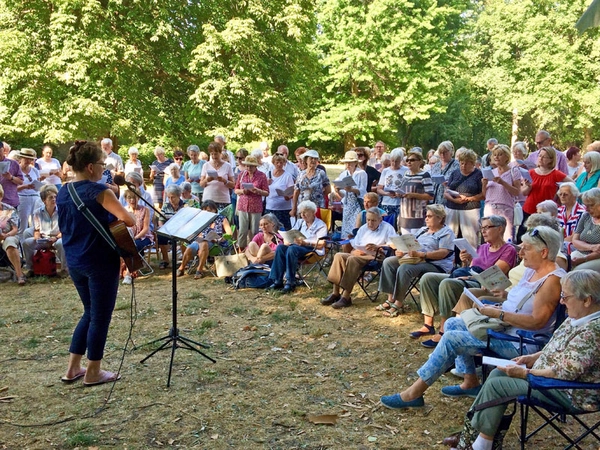 Bürgersingen im Johannapark, Foto: Stiftung Bürger für Leipzig