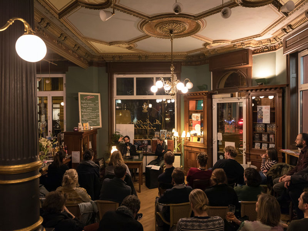 Bot. Gespräch ohne Autor - mit Clemens J. Setz in der Kulturapotheke, Foto: Tom Schulze 