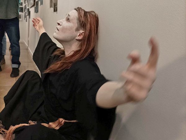 Butoh-Künstlerin Magdalena Jakubów, Foto: Kasia Zimnoch