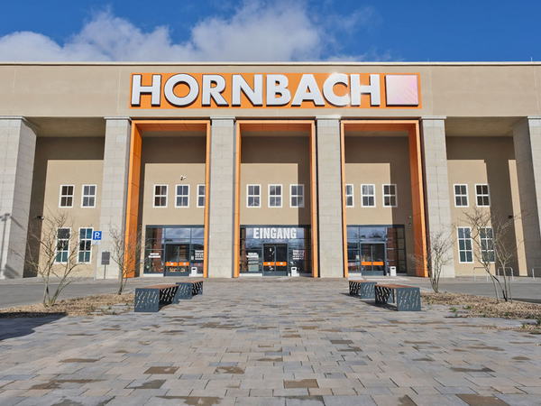 Ab dem 22. Februar 2023 ist der neuen HORNBACH Bau- und Gartenmarkt auf der Alten Messe Leipzig geöffnet. Foto: HORNBACH