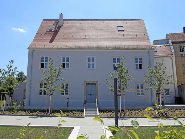 Ringelnatz-Geburtshaus in Wurzen - Innenhof, Foto: Andreas Schmidt