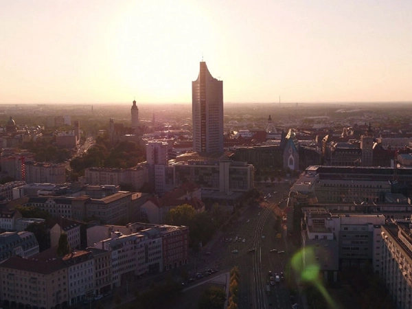 Die Reise durch die Universität Leipzig beginnt (Screenshot aus dem Film), Foto: Universität Leipzig