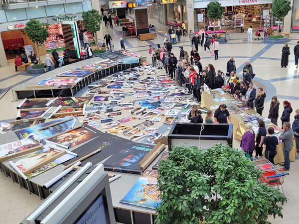 Filmplakatbörse im Allee-Center, Foto: Cineplex Leipzig