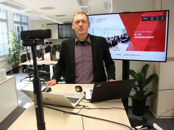 Prof. Dr. Markus Beiler, Foto: M. Sc. Journalismus / Universität Leipzig