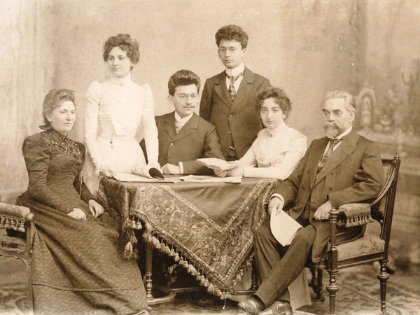 Familie Moritz Chamizer, Foto, 1899, Foto: privat