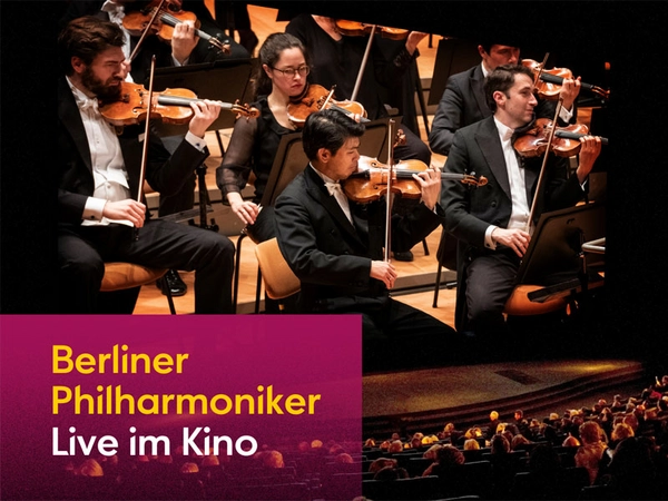 Berliner Philharmoniker live im Kino, Grafik: Berlin Phil Media / Lena Laine